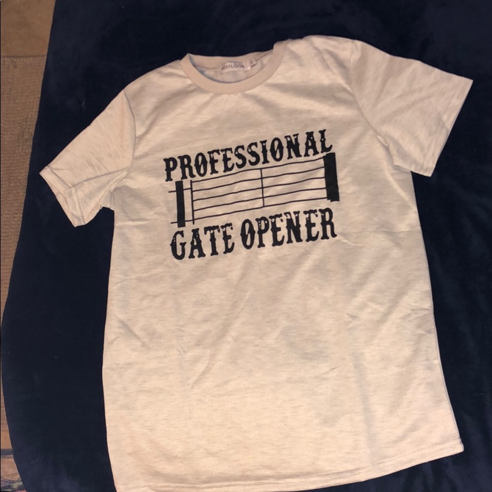Professional gate opener graphic tshirt
